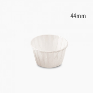 팬없이오븐사용가능케이킹컵 머핀컵 페트컵(백색)44mm_100입