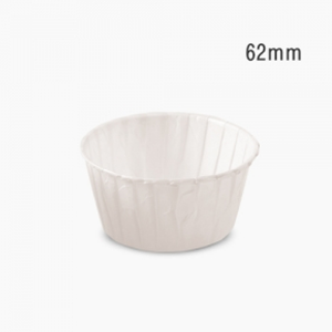 팬없이오븐사용가능케이킹컵 머핀컵 페트컵(백색)62mm_100입